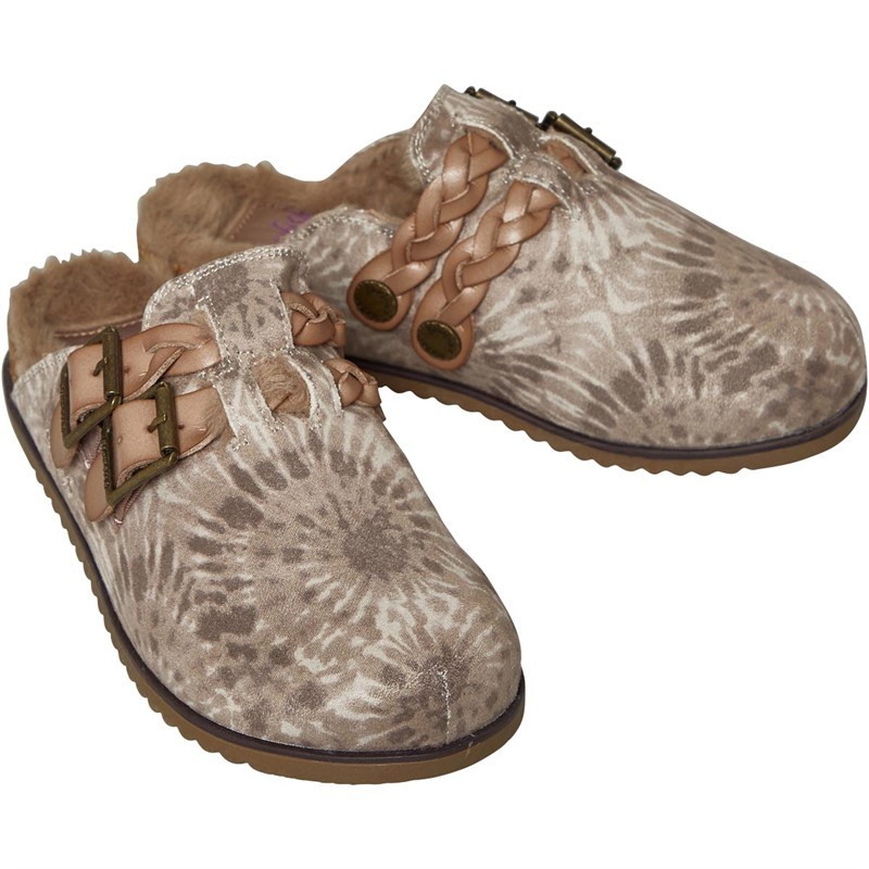 Blowfish Womens Feliz Slippers Seamushroom Tie Dye