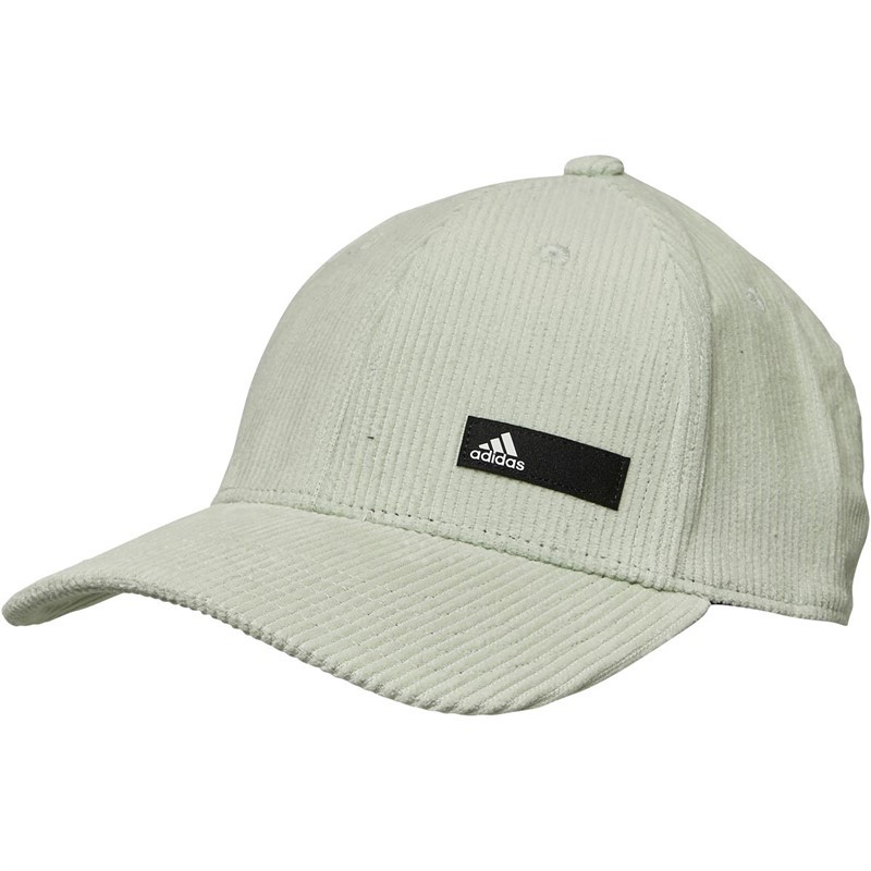 adidas Mens Corduroy Dad Cap Linen Green