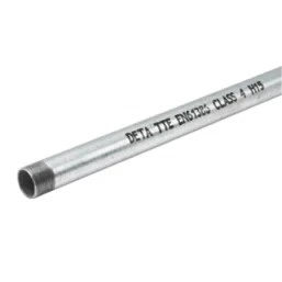 DETA ROUND STEEL GALVANISED CLASS 4 CONDUIT TUBE 20MM X 3M