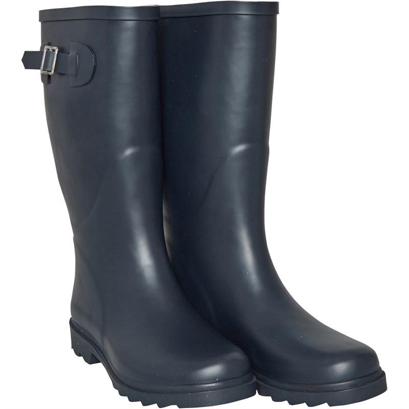Board Angels Womens Plain Wellies Navy