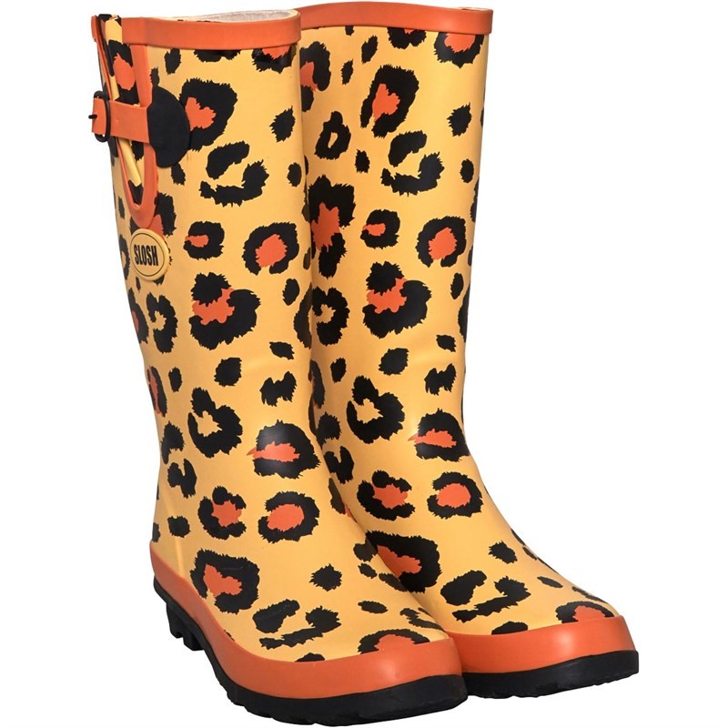Slosh Womens Armitage Wellington Boots Multi