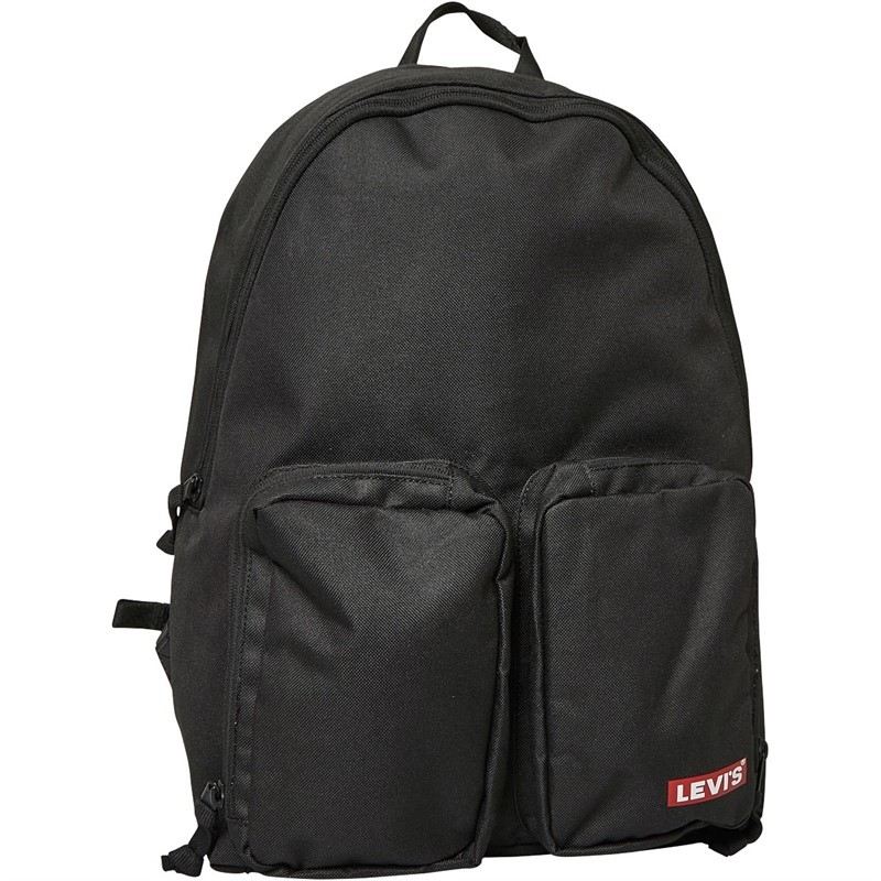 Levi's Mens Campus Baby Tab Logo Backpack Regular Black