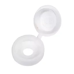 6-8GA SCREW CAPS WHITE 100 PACK