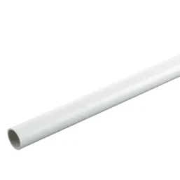 TOWER ROUND UPVC WHITE CONDUIT 20MM X 2M