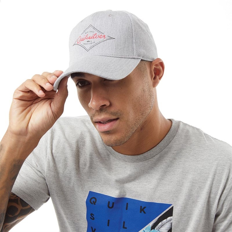 Quiksilver Mens Diamond Wave Cap Grey